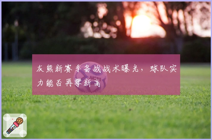 灰熊新赛季备战战术曝光，球队实力能否再攀新高